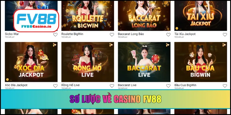 Sơ lược về casino FV88